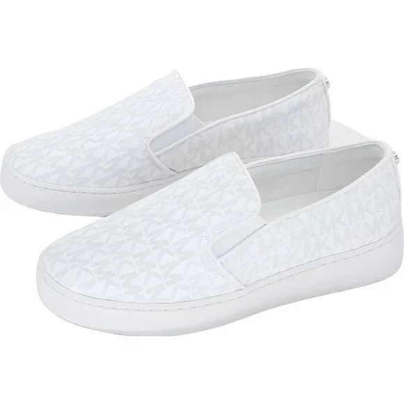 Michael Kors Keaton Slip-On Sneaker Bright White Women's US 7 M - Picture 2 of 6